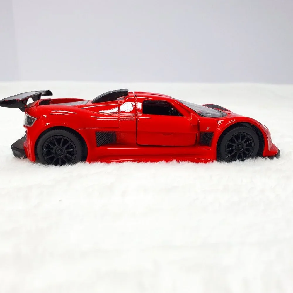 Red Gumpert Apollo Sport Pull Back Car Toy Kinsmart 5